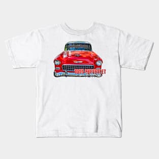 1955 Chevrolet BelAir Hardtop Coupe Kids T-Shirt